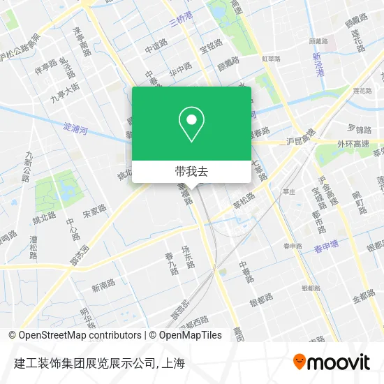 建工装饰集团展览展示公司地图
