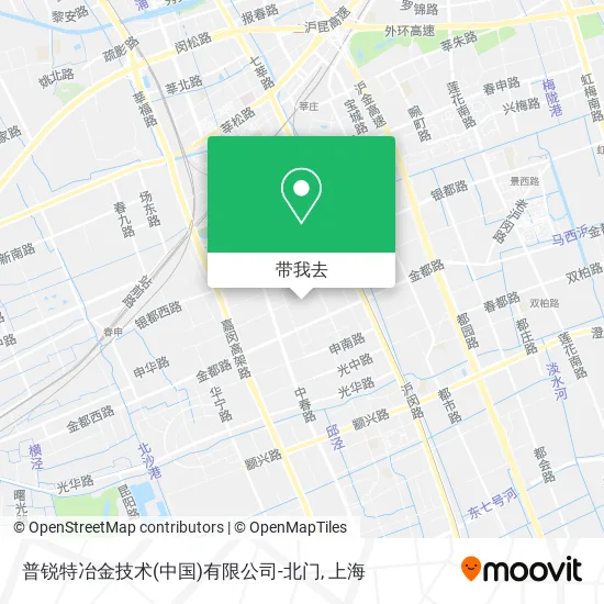 普锐特冶金技术(中国)有限公司-北门地图