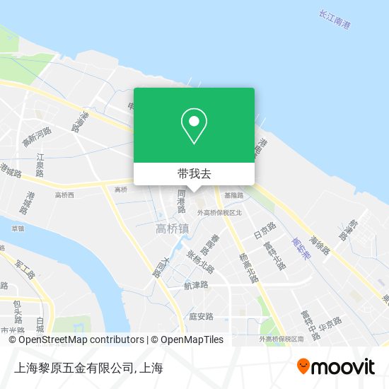 上海黎原五金有限公司地图