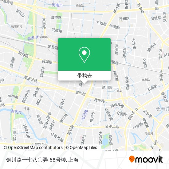 铜川路一七八〇弄-68号楼地图