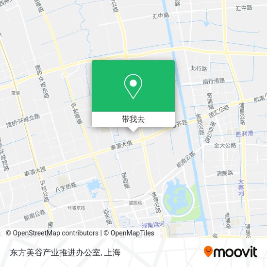 东方美谷产业推进办公室地图