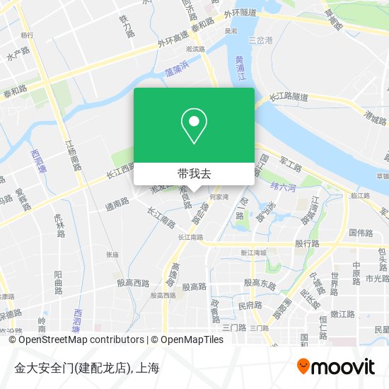 金大安全门(建配龙店)地图