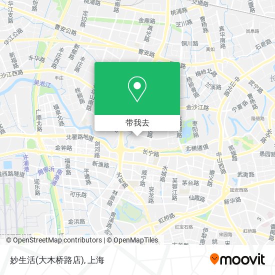 妙生活(大木桥路店)地图