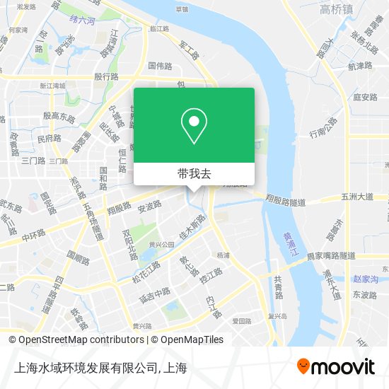 上海水域环境发展有限公司地图