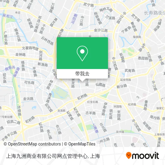 上海九洲商业有限公司网点管理中心地图