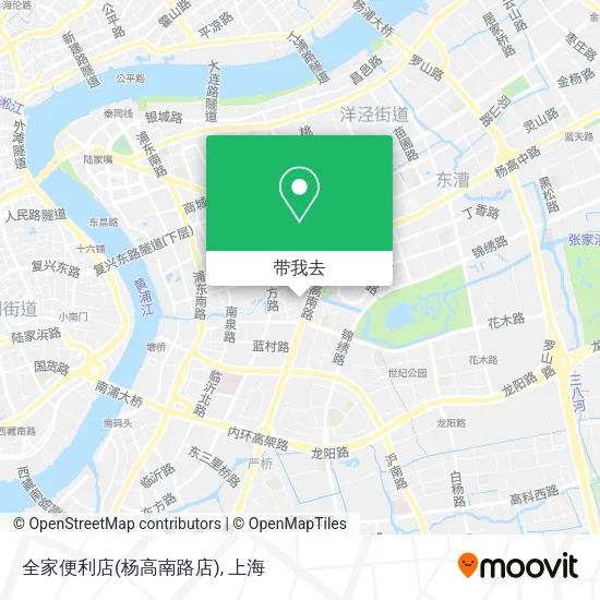 全家便利店(杨高南路店)地图