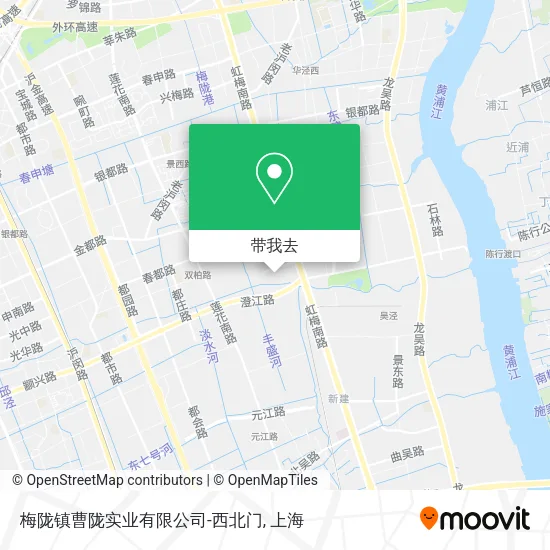 梅陇镇曹陇实业有限公司-西北门地图
