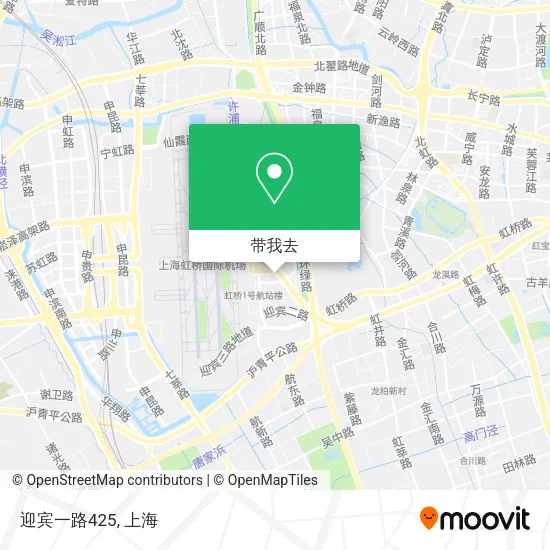 迎宾一路425地图