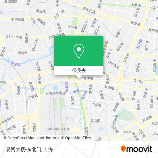 易贸大楼-东北门地图