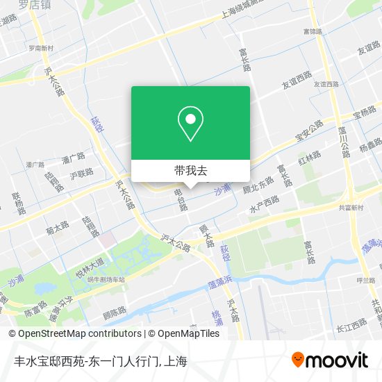 丰水宝邸西苑-东一门人行门地图