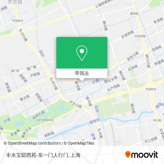 丰水宝邸西苑-东一门人行门地图