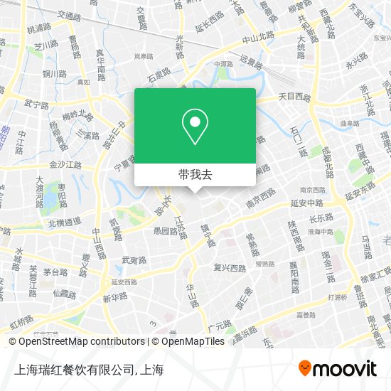 上海瑞红餐饮有限公司地图