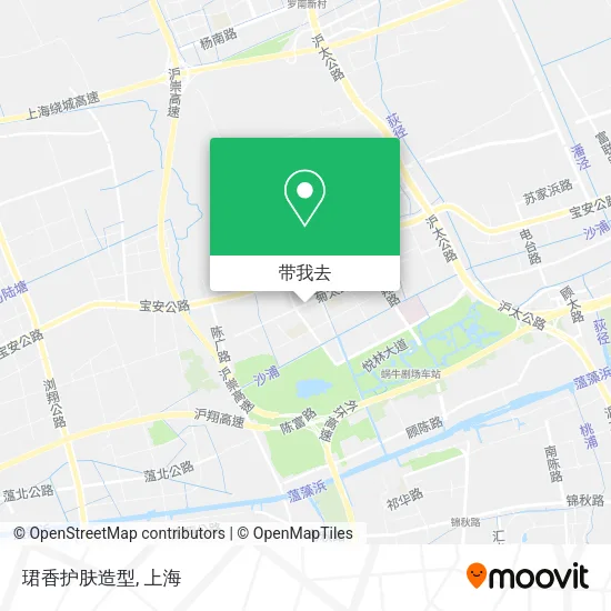 珺香护肤造型地图