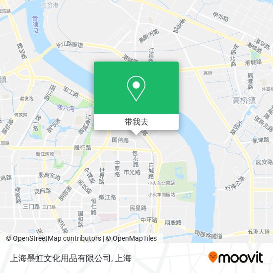 上海墨虹文化用品有限公司地图