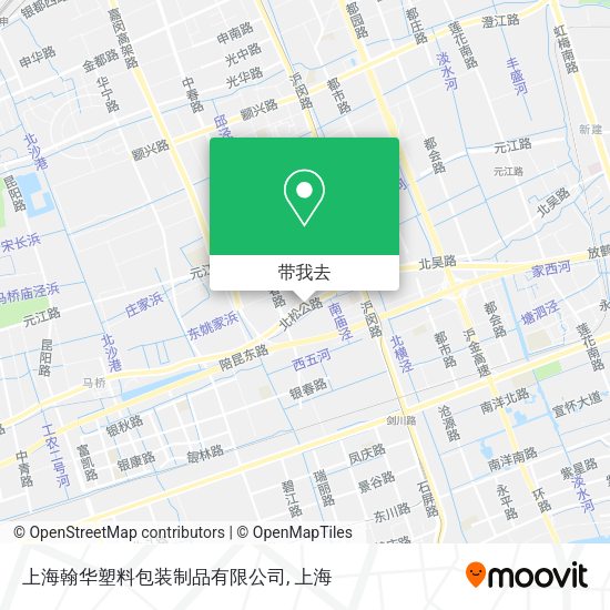 上海翰华塑料包装制品有限公司地图