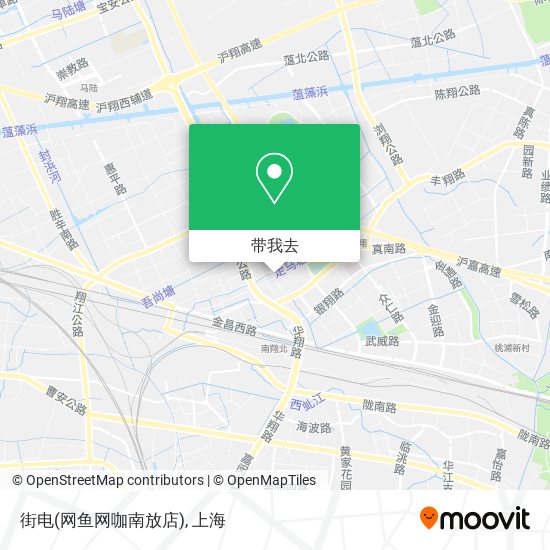 街电(网鱼网咖南放店)地图