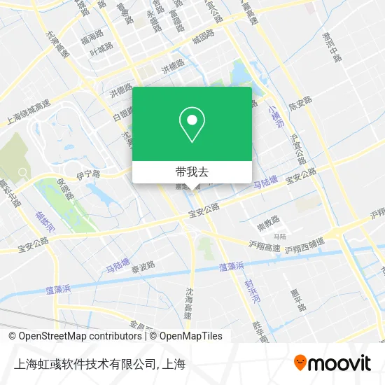 上海虹彧软件技术有限公司地图