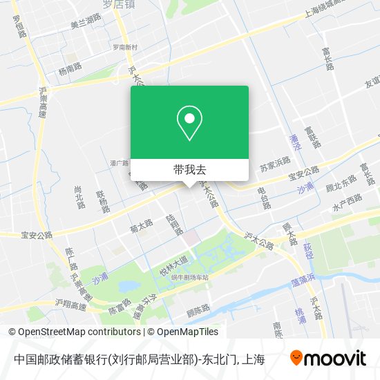 中国邮政储蓄银行(刘行邮局营业部)-东北门地图