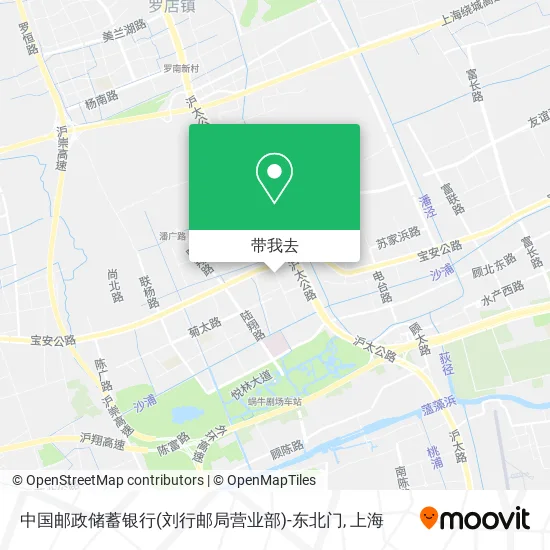 中国邮政储蓄银行(刘行邮局营业部)-东北门地图