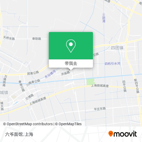 六爷面馆地图