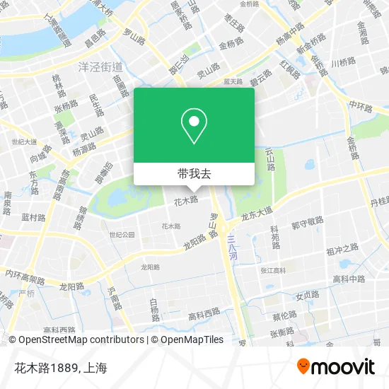 花木路1889地图