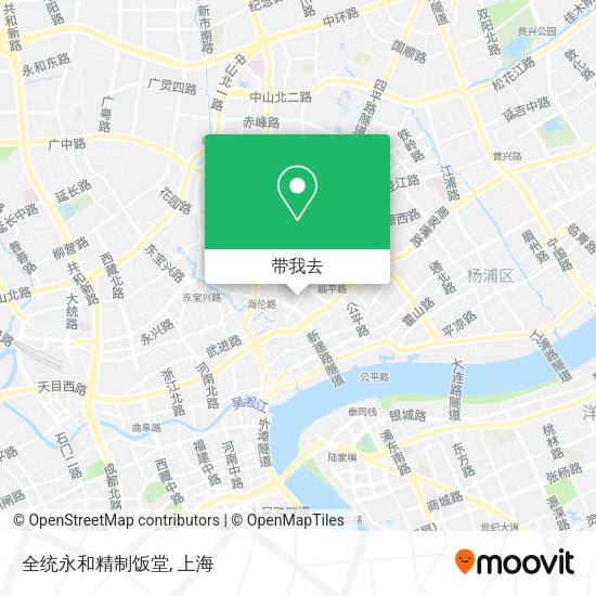 全统永和精制饭堂地图