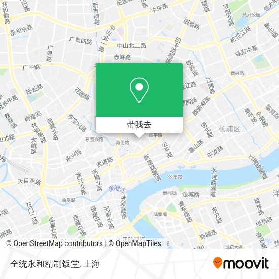 全统永和精制饭堂地图