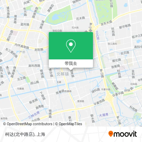 柯达(北中路店)地图