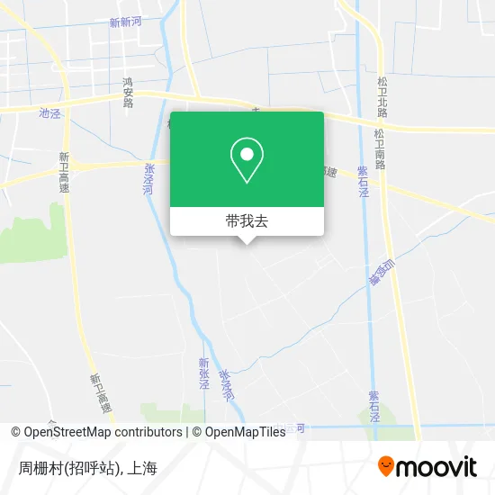 周栅村(招呼站)地图