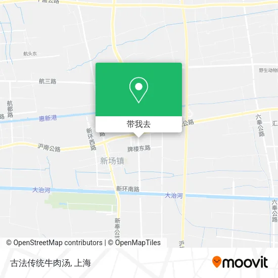 古法传统牛肉汤地图