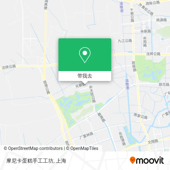 摩尼卡蛋糕手工工坊地图