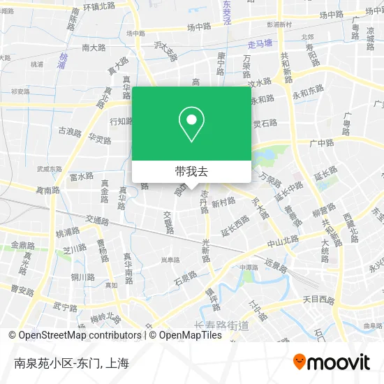 南泉苑小区-东门地图