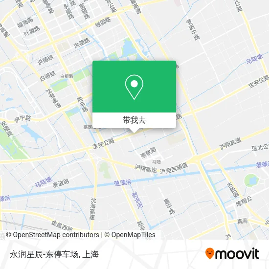 永润星辰-东停车场地图