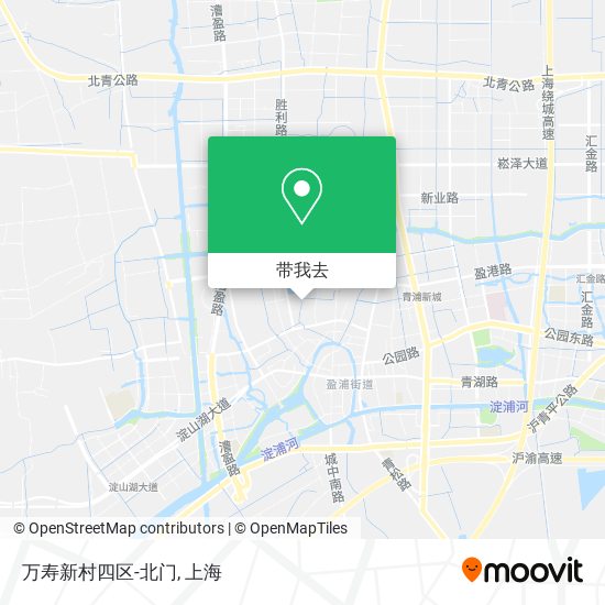 万寿新村四区-北门地图