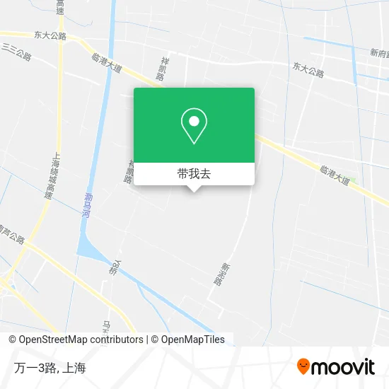 万一3路地图