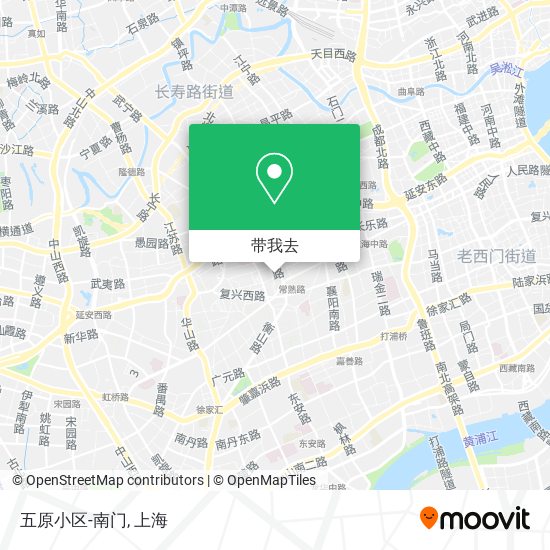 五原小区-南门地图