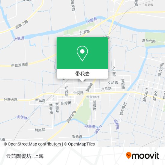 云茜陶瓷坊地图