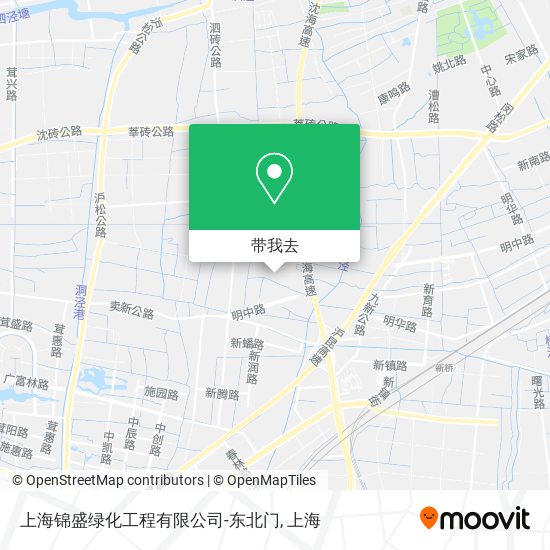 上海锦盛绿化工程有限公司-东北门地图