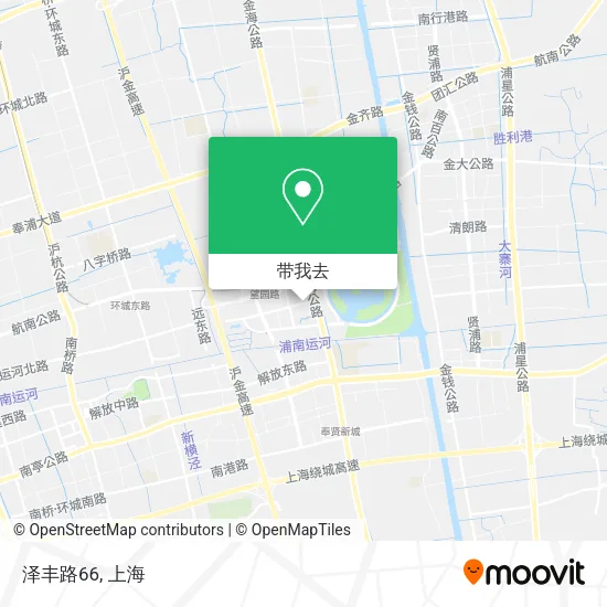 泽丰路66地图