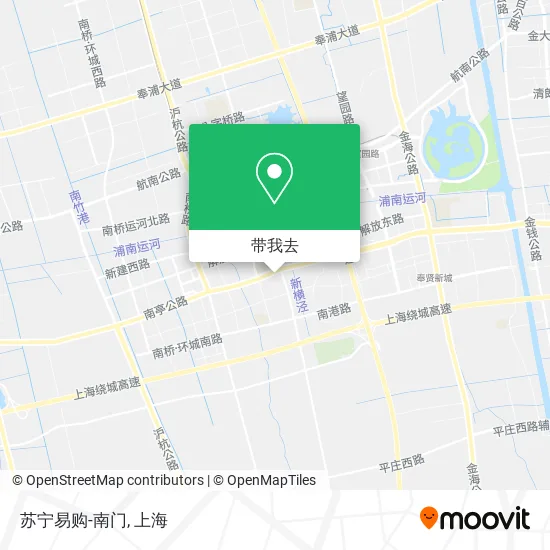 苏宁易购-南门地图