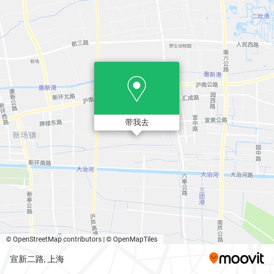 宣新二路地图