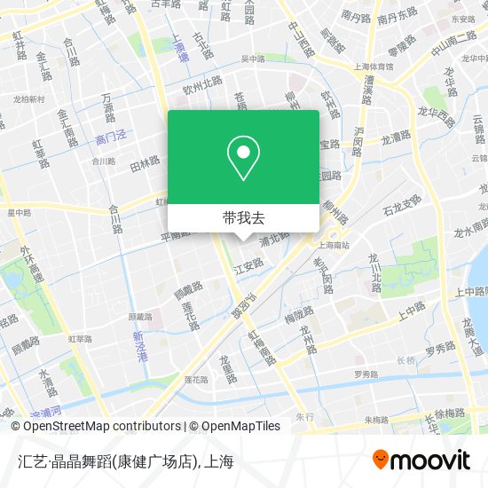 汇艺·晶晶舞蹈(康健广场店)地图