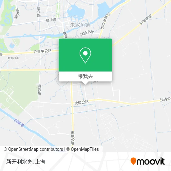 新开利水务地图