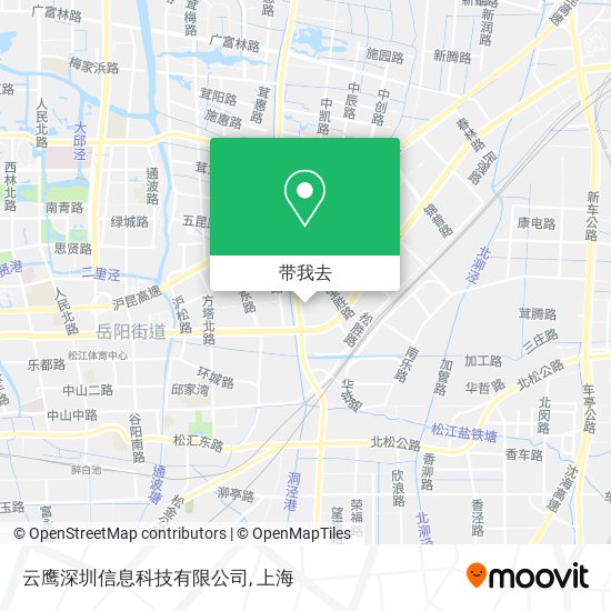 云鹰深圳信息科技有限公司地图