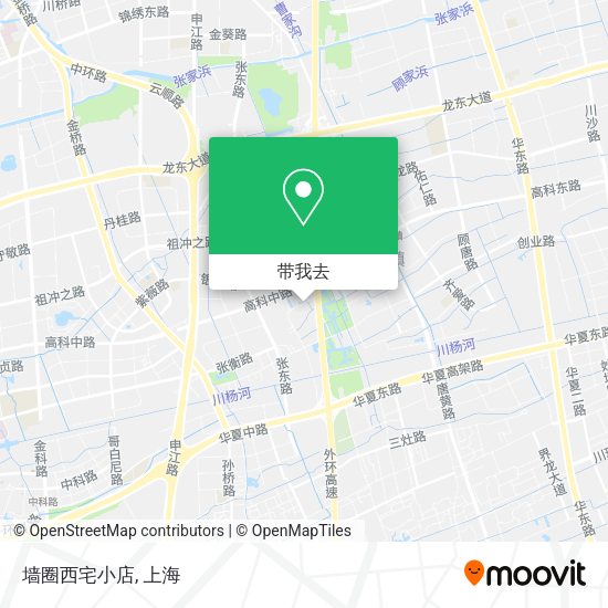 墙圈西宅小店地图