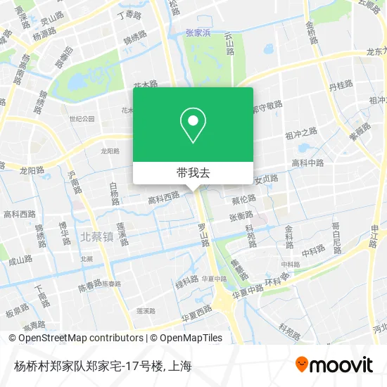 杨桥村郑家队郑家宅-17号楼地图
