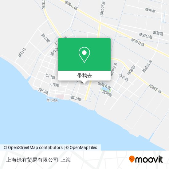 上海绿有贸易有限公司地图