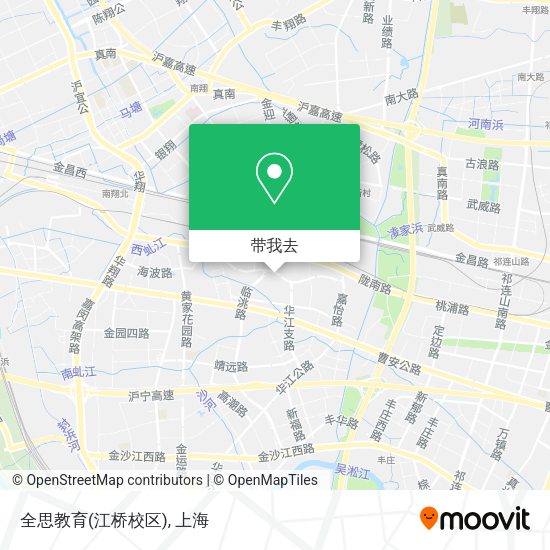 全思教育(江桥校区)地图