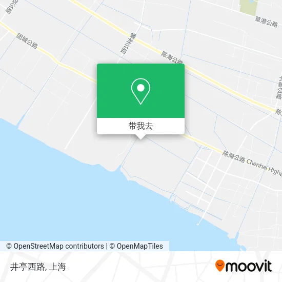 井亭西路地图
