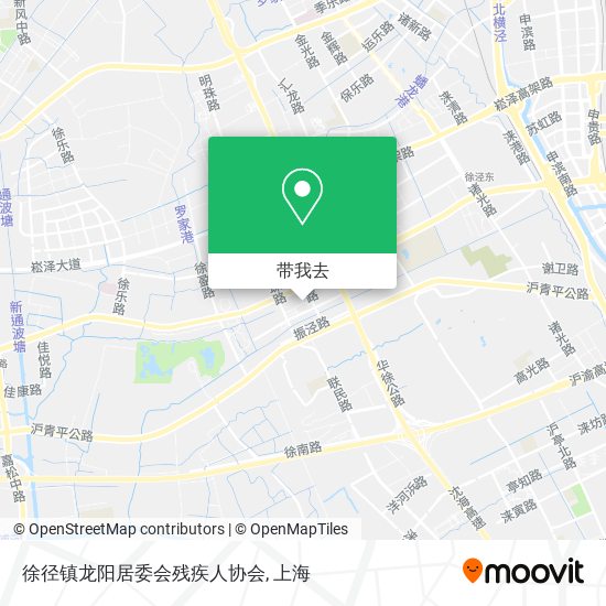 徐径镇龙阳居委会残疾人协会地图